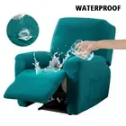 1Seater Recliner Sofa Cover Flannel Armchair Case Plush Non-Slip Lazy Boy Chair
