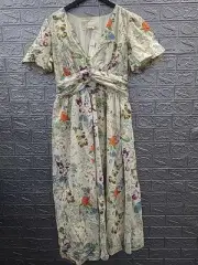 NEW Anthropologie The Katerina Button Front Dress-Womens Size Large US