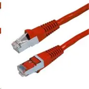 Dynamix PLR-AUGS-3 Cat6A RJ45 Patch Lead - 3m - Red STP - Shielded - 10G - 500MHz - Slimline - Gold Plated [PLR-AUGS-3]