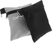 Abaodam 2pcs Golf Accessory Bag Golf Bag Golf Storage Case Ball Storage Bag Golf Small Pouches Golf Utility Waist Bag Golf Balls Storage Bag Golf Tool Bag Golf Organizer Bag Tee Bag Nylon