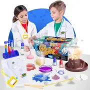 Kids Science Kit with Lab Coat - Over 20 Science Experiments. Ages 5+ ( Color...