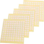 COHEALI 500pcs Removable Adhesive Dots Double Sided Glue Points for Balloons Craft Sticky Tape Non Trace Circle Stickers for Arts Crafts