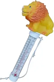 Temperature Gauge with Rope,Floating Buoy Pool Temperature Sensor - Easy-to-Read Thermoscope Monitor Water Meter for Bathtub Hot Tubs Spas