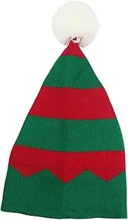 Fiocias Christmas Knitted Hat, Cute Santa Hats for Party Favors, Costume Supplies, Holidays, Style C