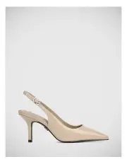 [Wittner] Leia Crinkle Patent Leather Slingback in Misty Grey