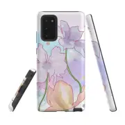 For Samsung Galaxy Note 20 Case Tough Protective Cover Watercolor Floral