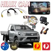 Reverse Camera Kit To Suit Factory Screen of Toyota Hilux 2020 - 2025