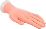 NOLITOY Manicure Prosthetic Hands Nail Art Training Display Portable Nail Tools