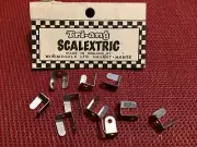 1/32 SCALEXTRIC TRACK CONNECTION TAGS 10 metal slot car LOOSE NOS VINTAGE LN ONE