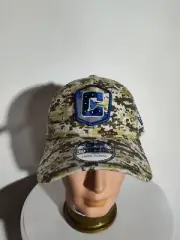 New Era Indianapolis Colts Camo 2023 Salute To Service 39FIFTY Snapback Hat L/XL