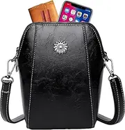 [Generic] Vertical Bag | All-Match Leather Cellphone Bag,Phone Bag For Cash | Glasses, Keys, Passport, Work, Dating, Shopping, Travel