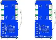 VENEKA 2X 24S 72V 80A LiFePO4 Battery Protection Board Same Port with Equalization Temperature Control BMS Battery Board(80A)