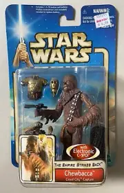 Star Wars 3.75" Attack of the Clones Series Chewbacca w/ Electronic C3PO Figure