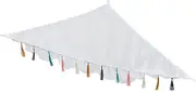 Hohopeti Hammock Storage Net for Creative Indoor Storage Net Organizer for Soft and Bed Space Saving Mesh Holder for Playroom and Nursery
