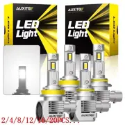 AUXITO 9005+9006+H11 Combo LED Kits Headlight High/Low Beam Bulb White 6pcs 2/4X (for: Jensen)