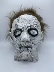 Michael Myers Mask Halloween Cosplay Latex Full Head & Hair Adult One Size