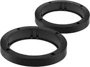 AKOOSY 2 Pcs Speaker Mounting Adapter Ring for Car Audio Systems Durable Spacer Bracket with Vibration Isolation Easy Installation for Trucks and Auto Sound Systems