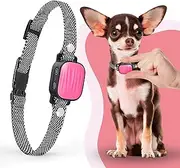 Bark Collar for Small Dogs w/2 Vibration & Beep Modes (Pink)