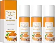 Turmeric Vitamin C Toner, Skin Brightening With Vitamin C Turmeric, Lighten Skin, Hydrating Toner For Face, Hydration Skin, Face Moisturizer (3PCS)