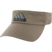 NEW adidas Men CLIMALITE Ultimate Adjustable Golf/Tennis Cap/Visor-Washed Khaki
