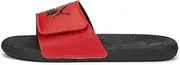 Unisex-Child Cool Cat 2.0 Hook and Loop Sport Sandal, Puma Red-puma Black, 5 Big Kid