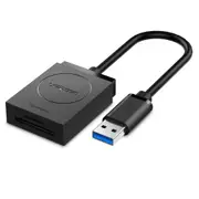 USB 3.0 to Micro SD Card Reader Adapter, Multi 2 in 1 Memory Card Readers for Camera SD MicroSD TF SDHC SDXC Mac OS Windows Linux PC (Card Reader Only)