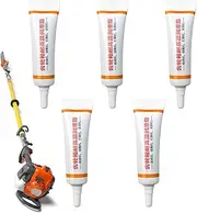 Apujent Hedge Trimmer Lubricant, Garden Tools Gear Lubricant Grease - Long-Lasting Lubricating Oil Threaded Nozzle Garden Tool Accessories for Home Gear Tea Pickers