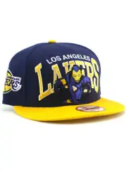 New Era NBA Los Angeles LA Lakers 9fifty Snapback Hat Iron Man Marvel Comics NWT