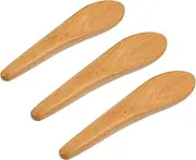 3 Pcs Fragrant Acupoint Massage Sticks Small Massagers for Enhanced Comfortable Touch present for Friends Family Light Brown