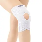 【日本ALPHAX】日本製 醫護膝蓋支撐固定帶M-LL 一入(護膝 透氣 彈性支撐)