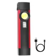 Bright USB Rechargeable Work Light Torch 4 Mode Mechanic Inspection Hand Torch
