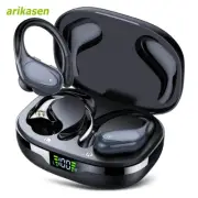 Wireless Earbuds Sport Bluetooth 5.3 Headphones with Noise Cancelling Mic 75H Hi