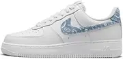 [Nike] Air Force 1 Low Blue Paisley Print Size 8.5