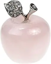 Parliky Unique Rose Quartz Crystal Apples Adornments Home's Creative Decor for Home Present for Friends