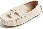 [TangDao] Toddler/Little Kid/Big Kid Boys Girls Penny Loafer Flats, Slip On Comfort School Uniform Shoes, Tassels Casual Princess Dress Shoes