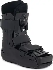 Inflatable Walking Boot, Air Cam Walker Fracture Boot Orthopaedic boot for Sprained Ankle, Short Air Walker Brace for Broken Foot Achilles Tendon Injury Black (Large)