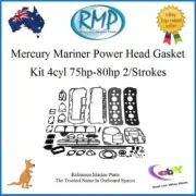 New Mercury Mariner Outboards Powerhead Gasket Kit 75hp-80hp 4cyl # 27-73645A87