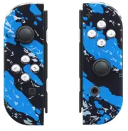 “Splash Blue/Chrome” Nintendo Joy-Con (L/R) Custom Wireless Controllers