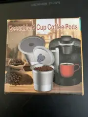 Noalto Reusable K Cups and Coffee Pods,Universal stainless steel k Cups for Keur