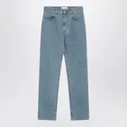 [Loulou Studio] Straight Jeans Wular Blue 25 Light blue
