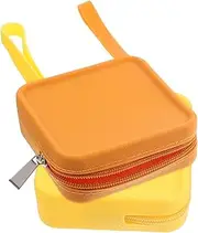 Totority 2Pcs Portable Dog Training Pouch Silicone Dog Treat Storage Bag with Zipper for Snacks Durable and Flexible Design for Walks and Training Sessions