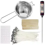 Candle Making Kit,Candle Melting Pot,Candle Wicks,Wick Stickers, Candle6872