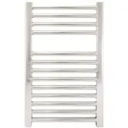 Towel Rail Radiator in Chrome for Bathroom Shower Static Caravan - 700MM x 420mm