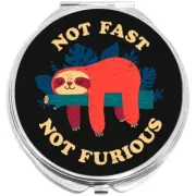 Not Fast Not Furious Compact with Mirrors - Perfect for your Pocket or Purse