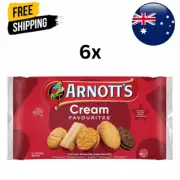 NEW Arnotts Biscuits Assorted Creams 6x500g 3kg Carton Bulk Box