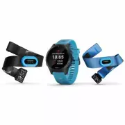 Garmin Forerunner 945 GPS Music Smartwatch Heart Rate Monitor Bundle Blue