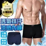 在飛比找遠傳friDay購物優惠-春夏新3D升級版_男性涼感內褲
