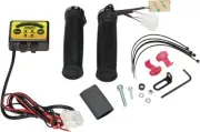 Moose Racing 0631-0155 ATV Clamp-On Quad Zone Heated Grip Kit