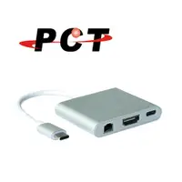 在飛比找蝦皮商城優惠-USB type-C 轉 HDMI/ USB 3.0/ RJ