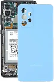 HUOLUNGJIN Replacement Battery Back Cover for Samsung Galaxy A52 5G SM-A526B,Housing Door Repair Part for Galaxy A52 5G SM-A526B (Blue)